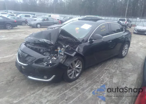 2014 Buick Regal Turbo/E-Assist Premium I z USA, uszkodzony, nr VIN 2G4GN5EX4E9251034